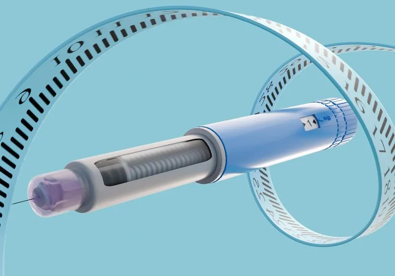 Semaglutide GLP-1 injection pen used for weight loss